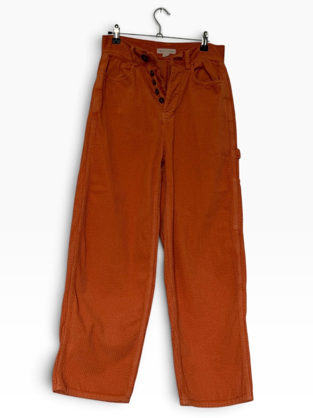 Basin & Range Corduroy Painter Pants  Size 2 Pumpkin Orange